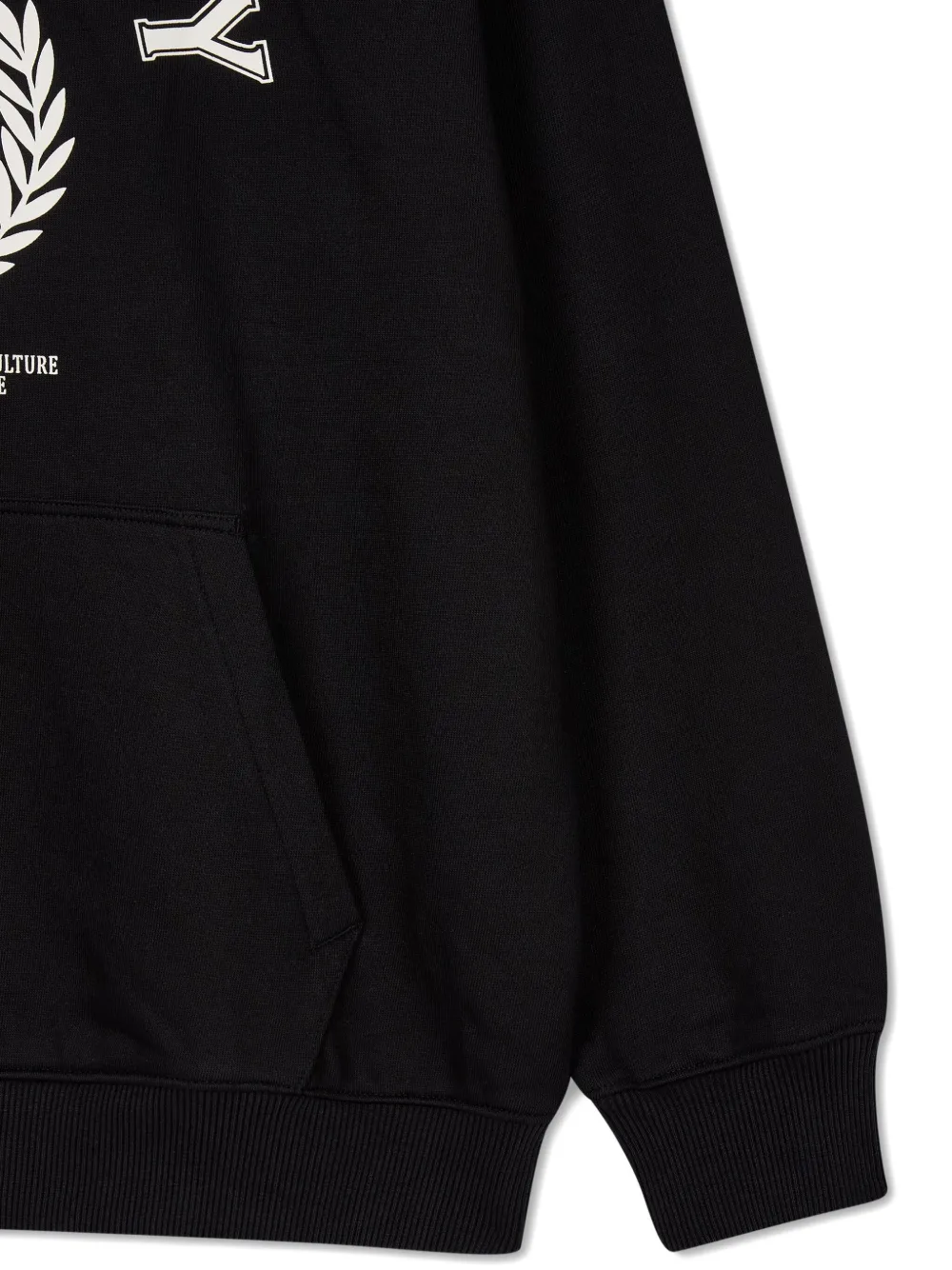 Studio Tomboy University Cotton Sweatshirt In Black