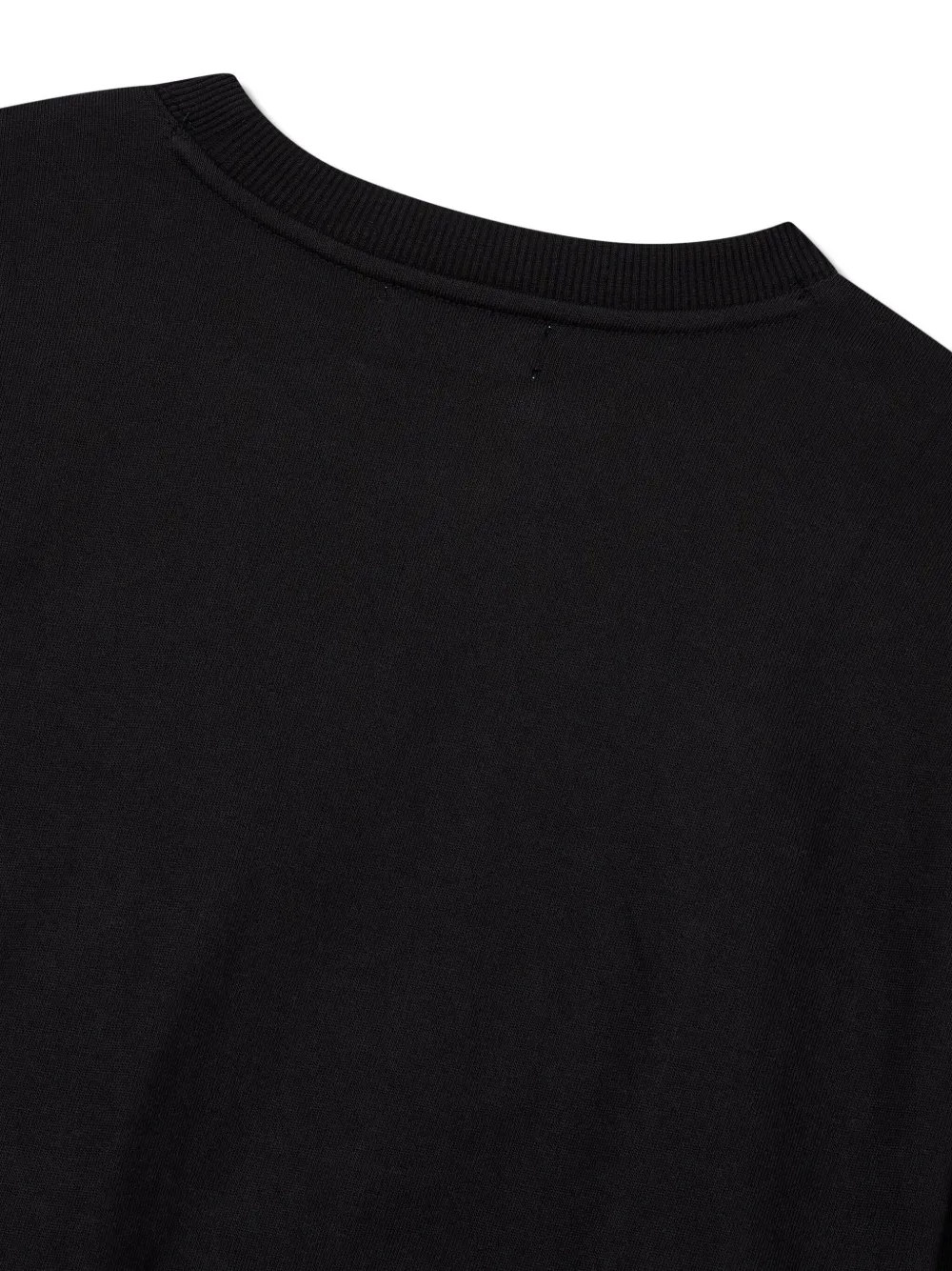 Studio Tomboy University Cotton Sweatshirt In Black