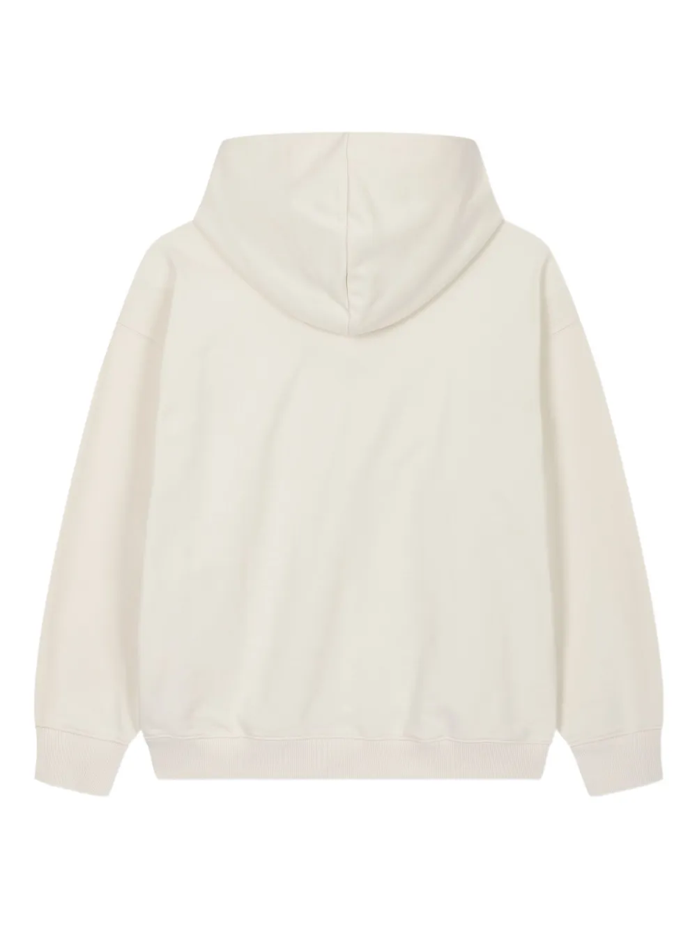Studio Tomboy University Cotton Hoodie In Neutral