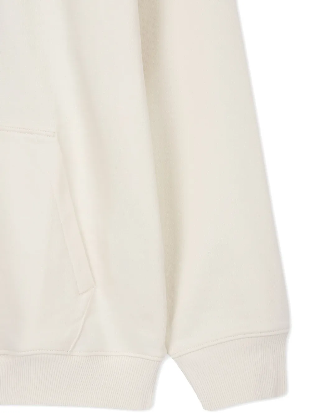Studio Tomboy University Cotton Hoodie In Neutral