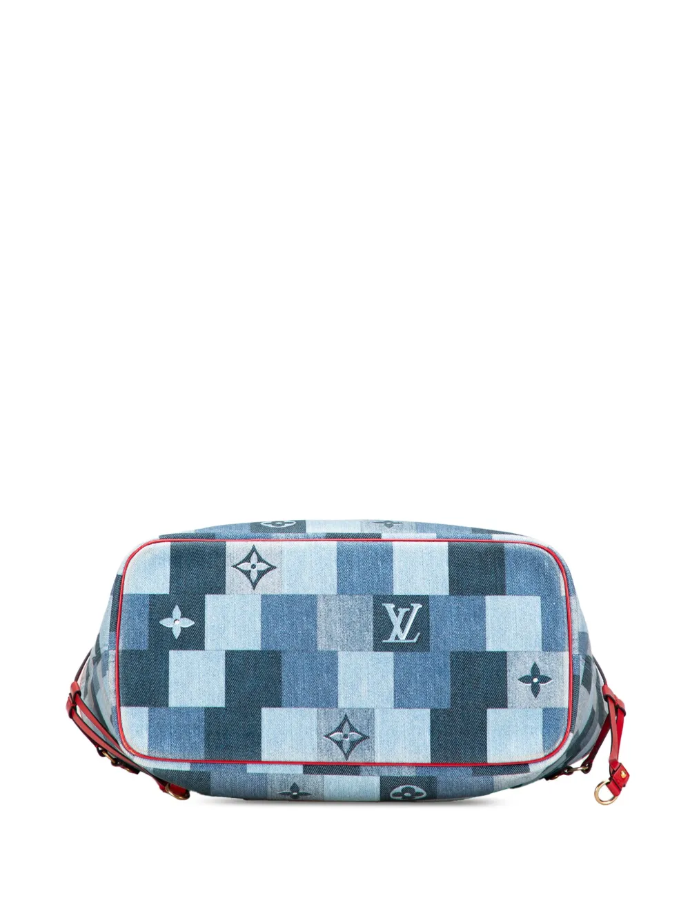 Louis Vuitton Pre-Owned 2019-2025 モノグラム デニム パッチワーク 