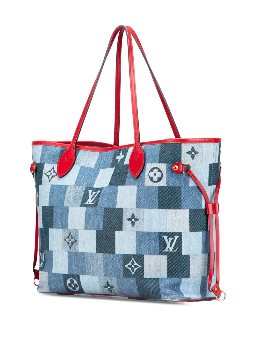 Louis Vuitton Pre-Owned 2019-2025 モノグラム デニム パッチワーク 