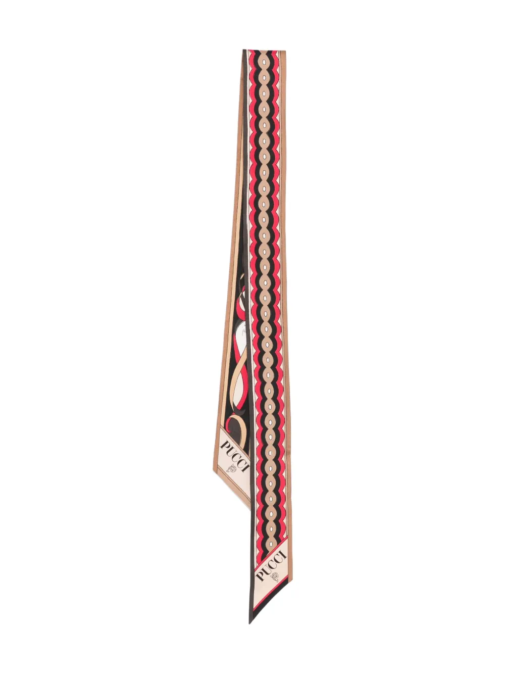 PUCCI abstract-pattern scarf | neutro | Image 1