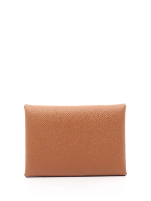 Hermès Pre-Owned monedero Epsom Calvi 2024