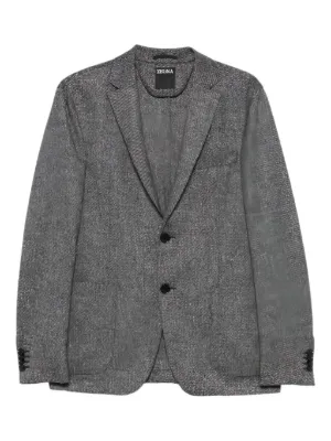 Zegna Oasi Cashmere Il Conte ジャケット | ブルー | FARFETCH JP