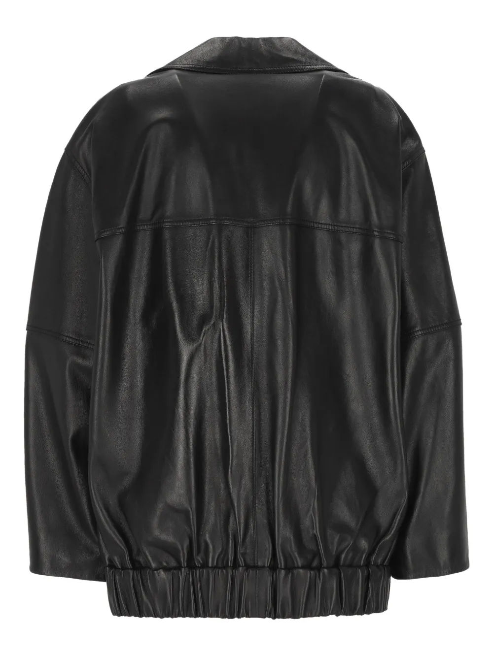 Marella blazer-inspired leather jacket | Leather Jackets | Image 2