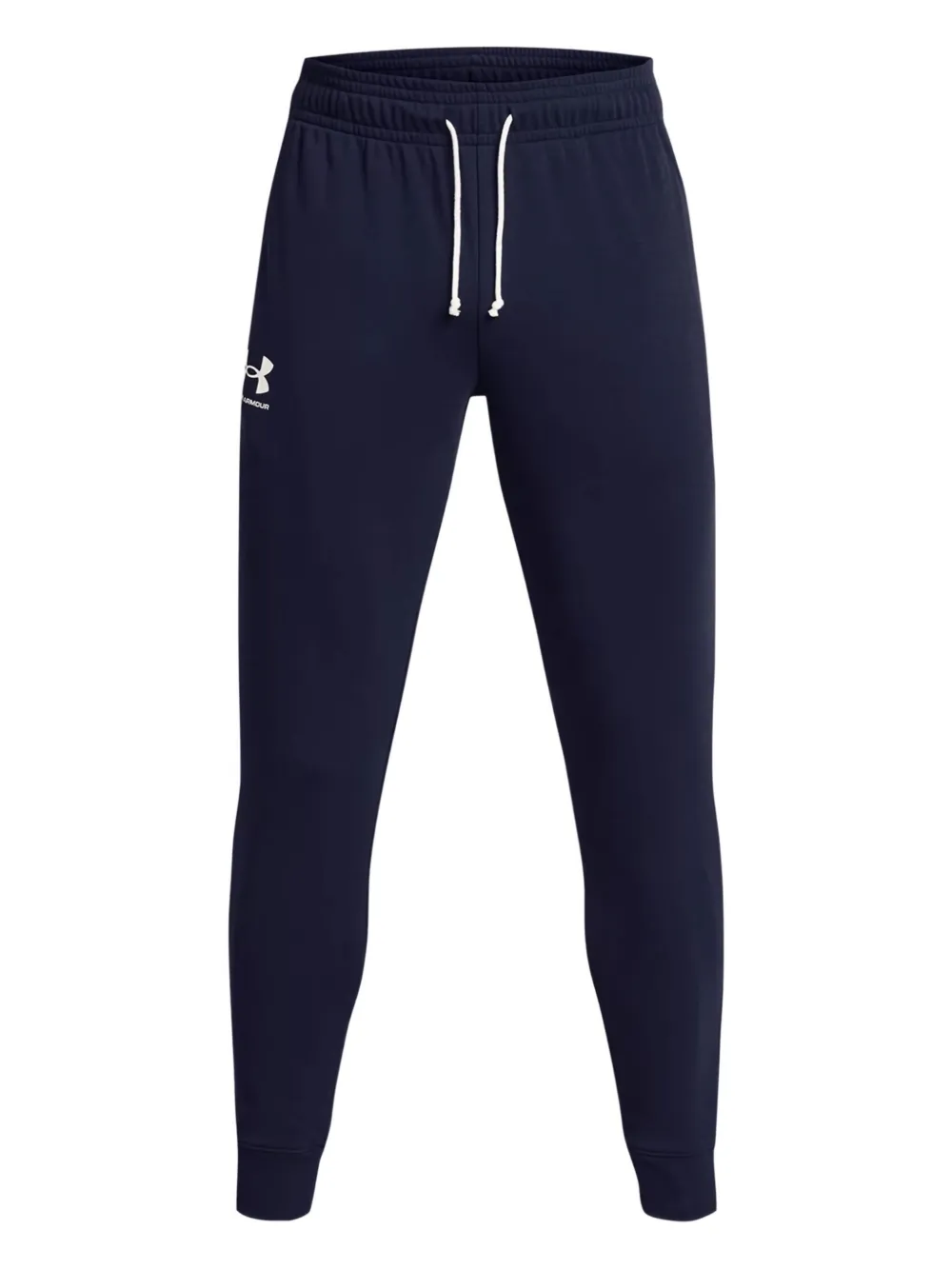 Under Armour Logo-print Track Pants In Blue