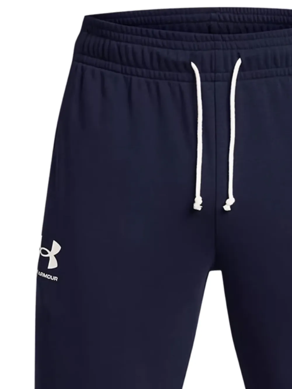 Under Armour Logo-print Track Pants In Blue