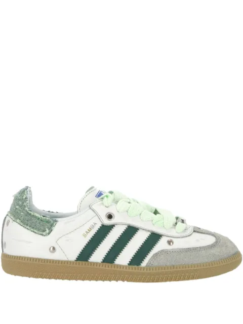 SEDDYS customised adidas samba three-striped sneakers