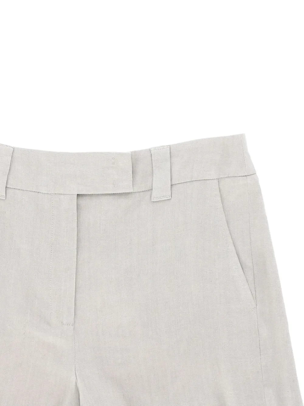 Marella Shorts met verborgen sluiting Beige