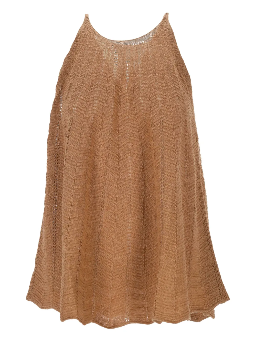 Hemisphere knitted Hemisphere top | Brown | Image 1