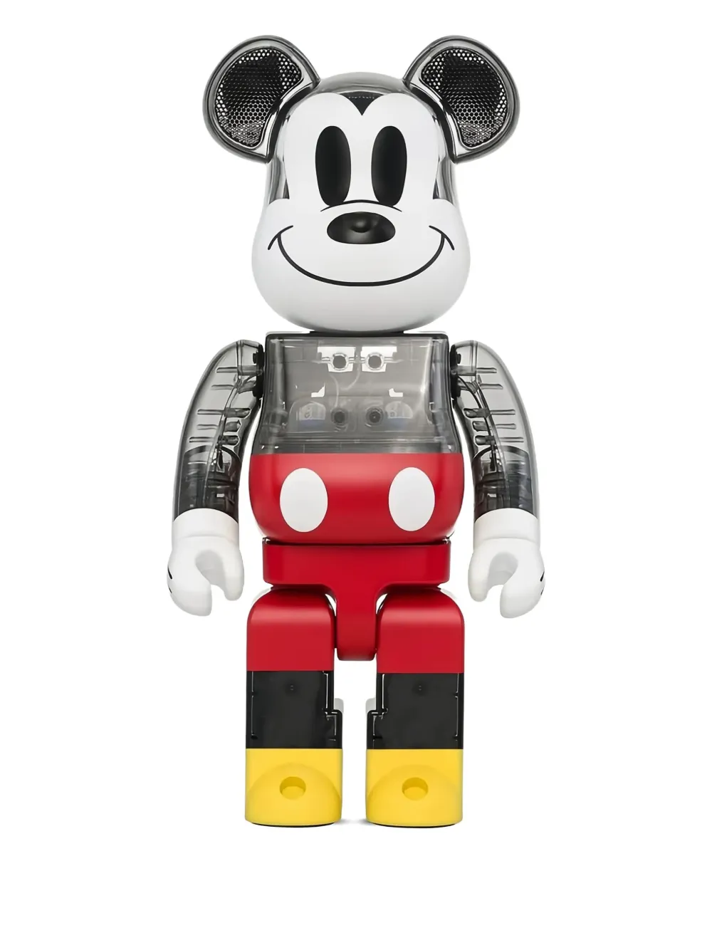 Medicom Toy X Rinaro Mickey Mouse Be@rbrick Audio 400% Speaker In Multi
