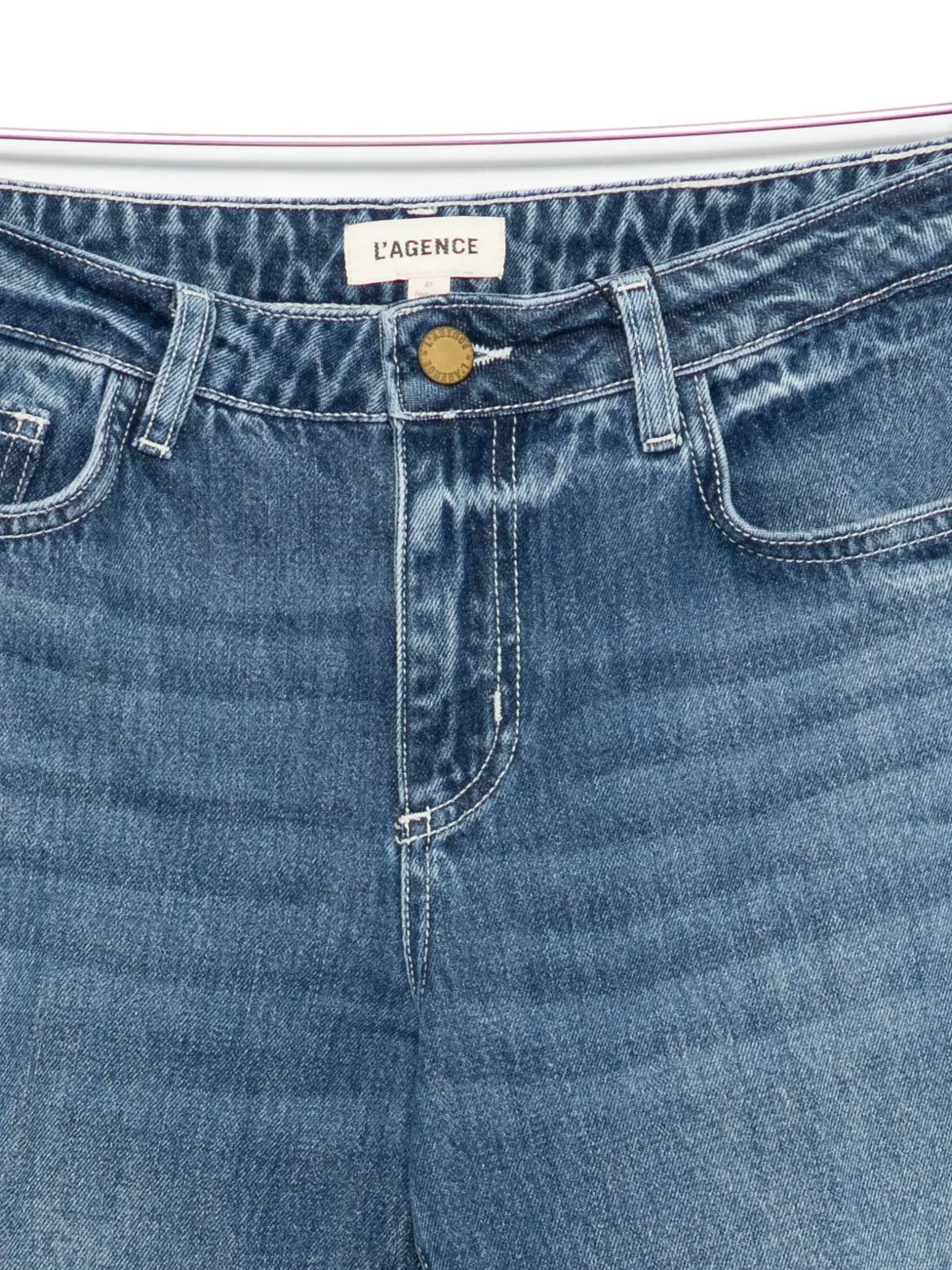 L'agence Cotton Jeans In Blue