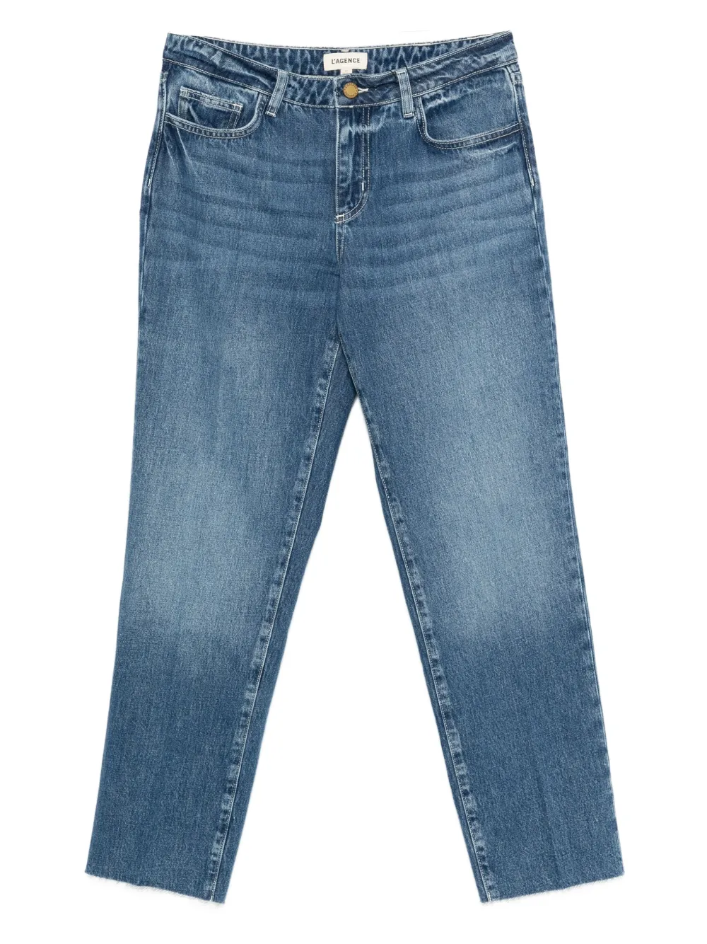 L'Agence Katoenen jeans Blauw