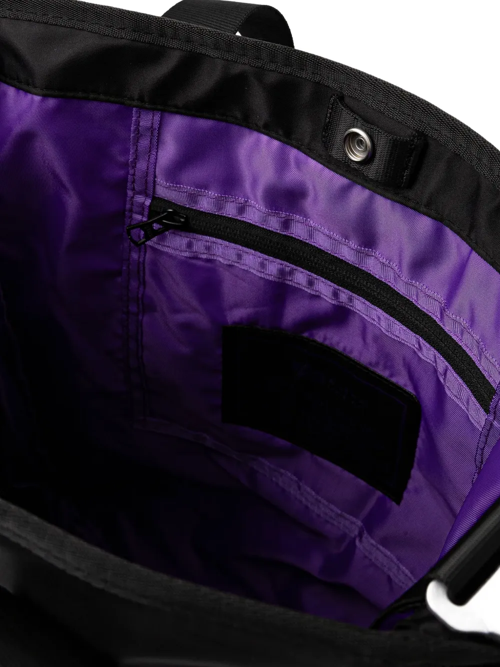Alpha Industries Uv Detachable-pouch Tote Bag In Purple