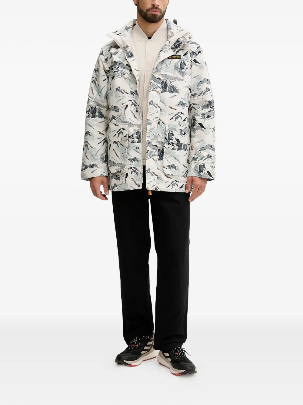 Columbia graphic-print long-sleeve jacket | Hooded Jackets | Image 2