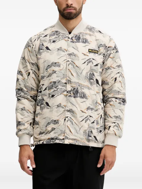Columbia graphic-print long-sleeve jacket