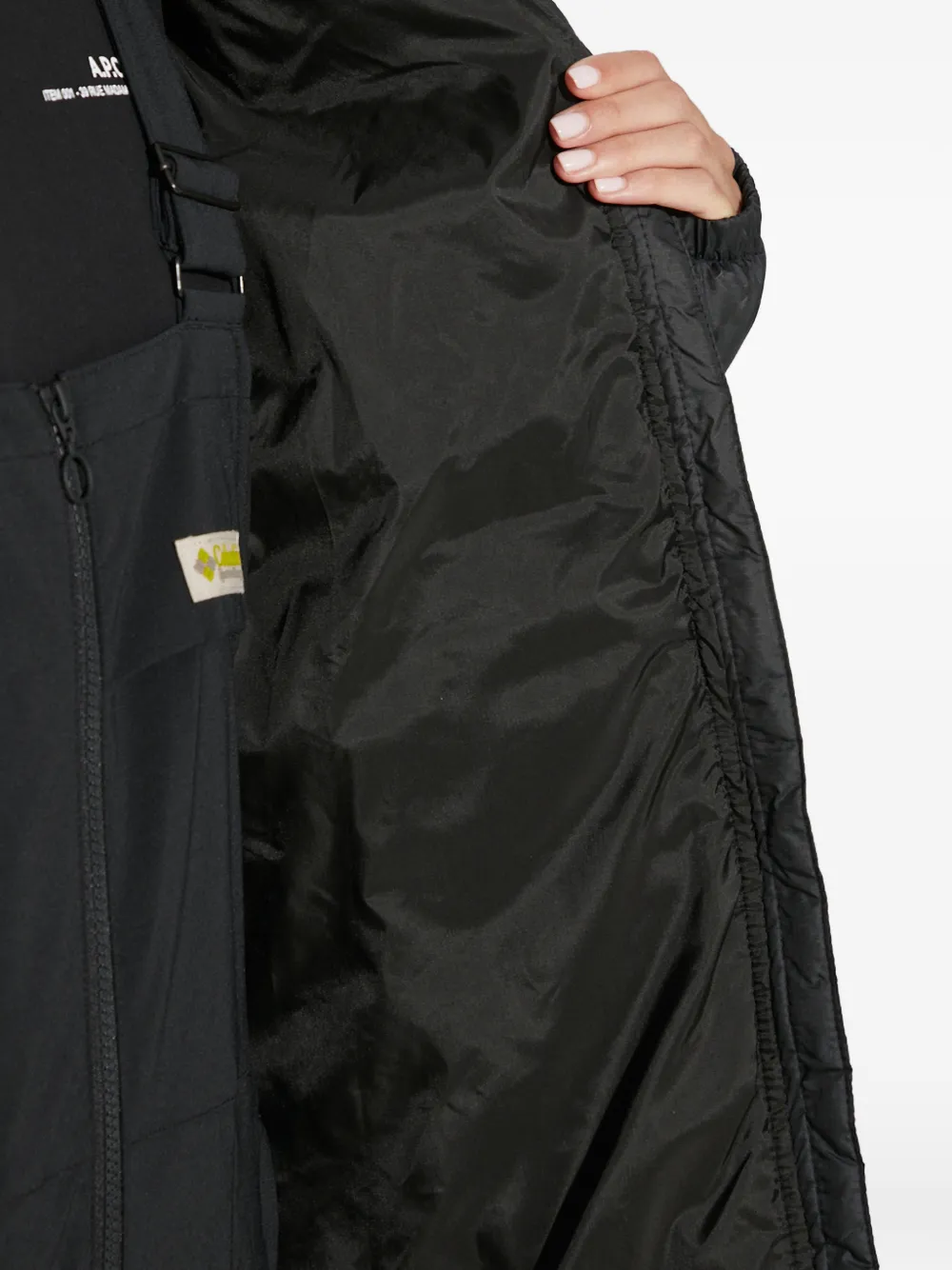 Columbia Puffect™ Hooded Padded Coat In Black