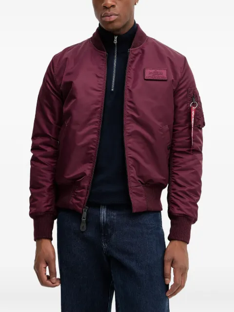 Alpha Industries MA-1 D-Tec hooded bomber jacket