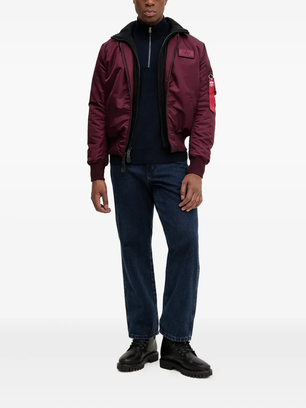 Alpha Industries veste bomber MA-1 D-Tec à capuche | Vestes bomber | Image 2