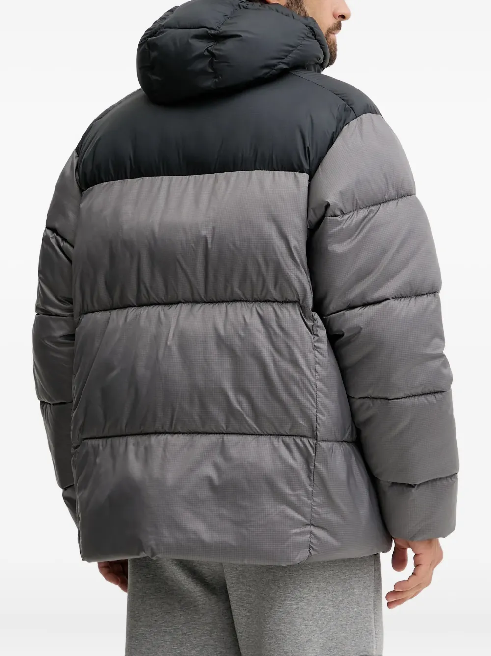 Columbia Gewatteerd jack met capuchon Grijs