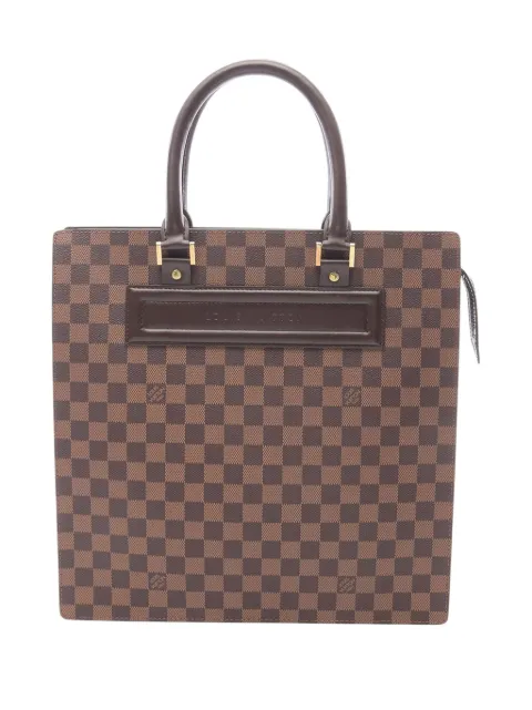 Louis Vuitton Pre-Owned 2003 Damier Ebene Venice Sac Plat GM tote bag