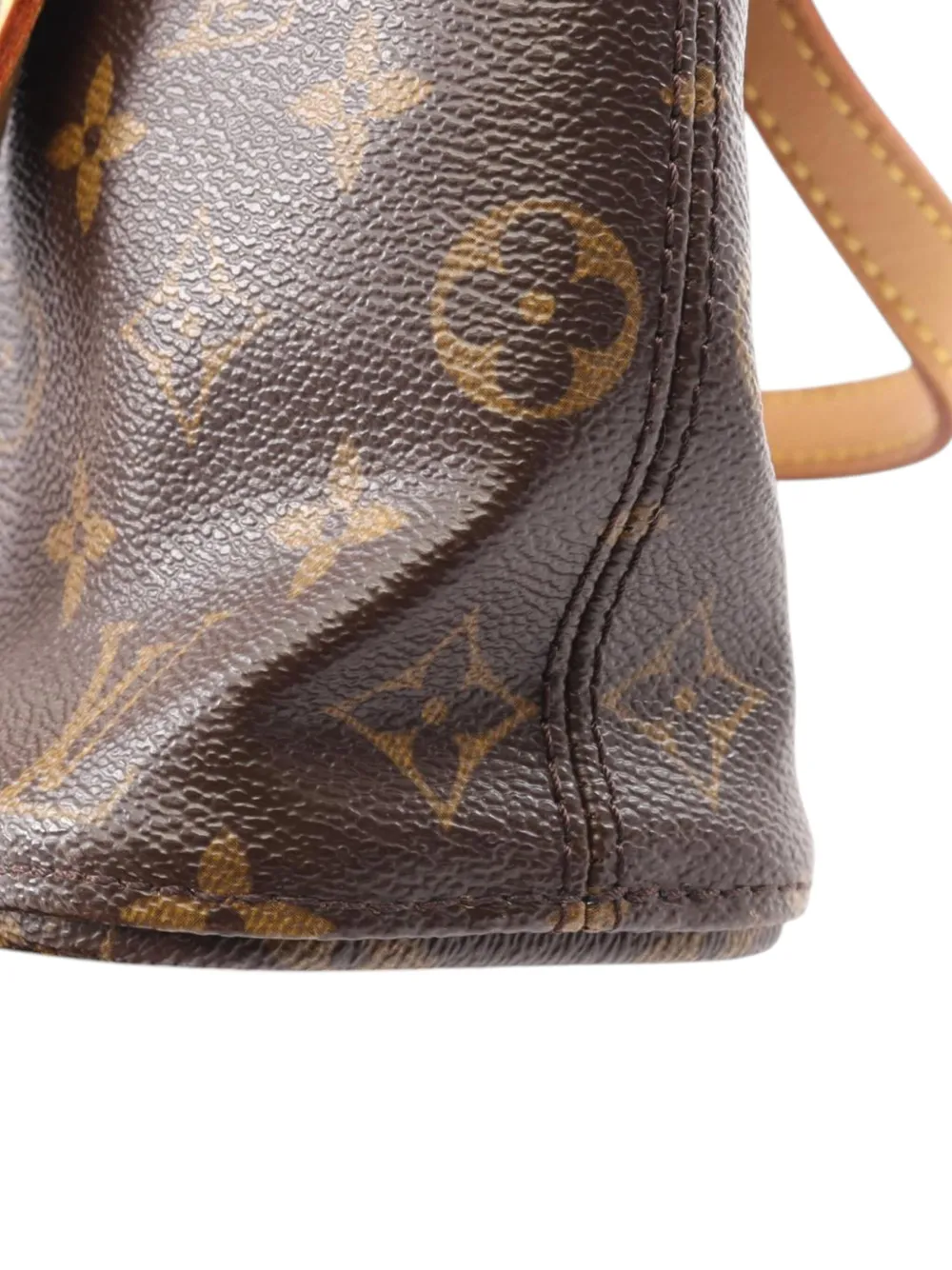 Pre-owned Louis Vuitton 2005 Monogram Vavin Pm Handbag In Brown