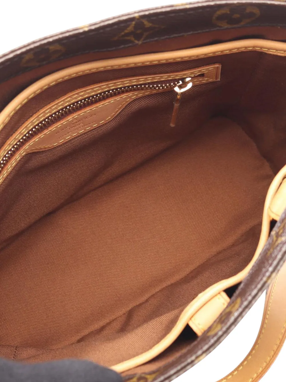 Pre-owned Louis Vuitton 2005 Monogram Vavin Pm Handbag In Brown