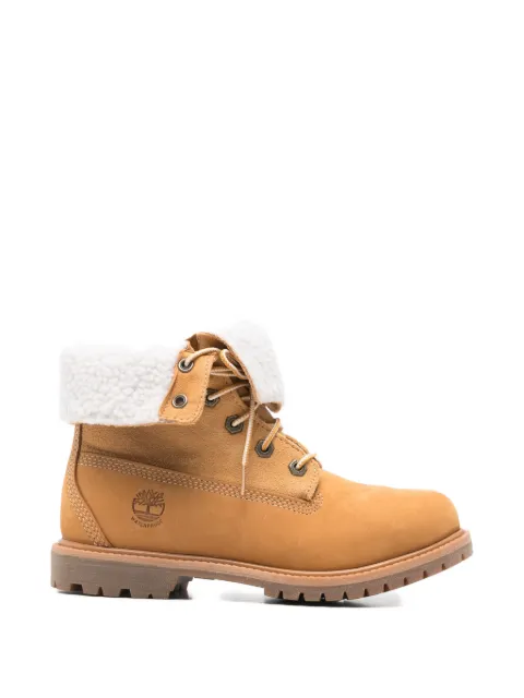 Timberland botas con agujetas y puntera redonda
