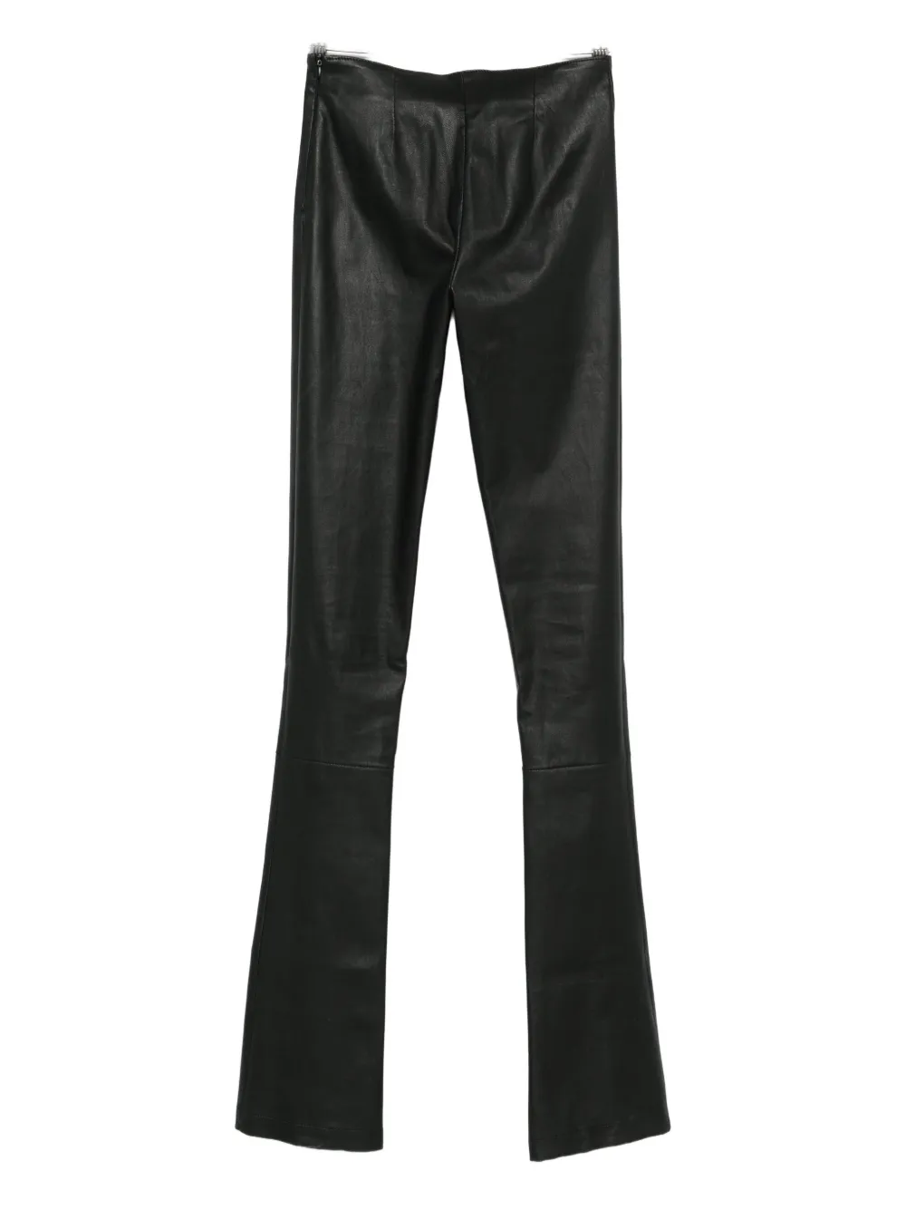 Salvatore Santoro leather trousers - Zwart