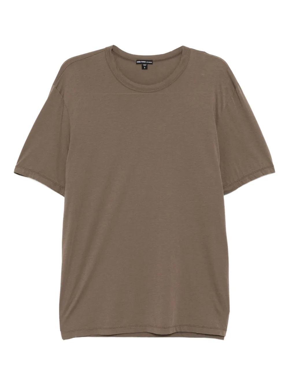 James Perse Luxe Lotus tee | Brown | Image 1