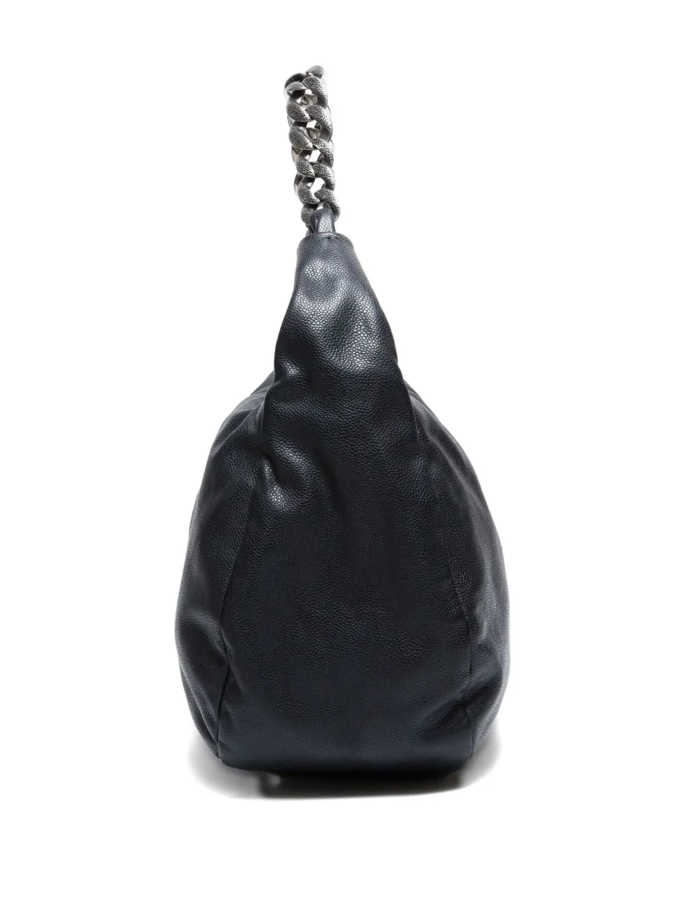 Pre-owned Chanel 2009-2010 Mark Chain Shoulder Bag In Black