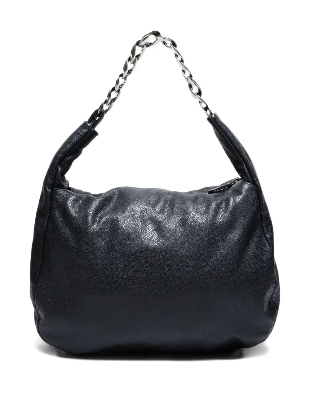 Pre-owned Chanel 2009-2010 Mark Chain Shoulder Bag In Black