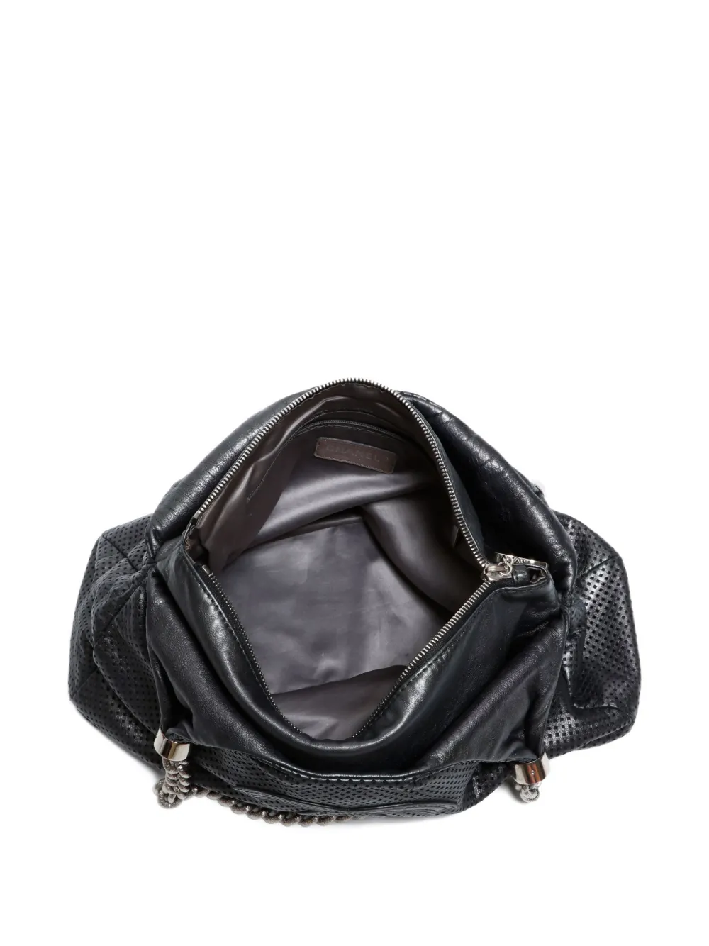 Pre-owned Chanel 2008-2009 Mark Chain Shoulderbag In Black