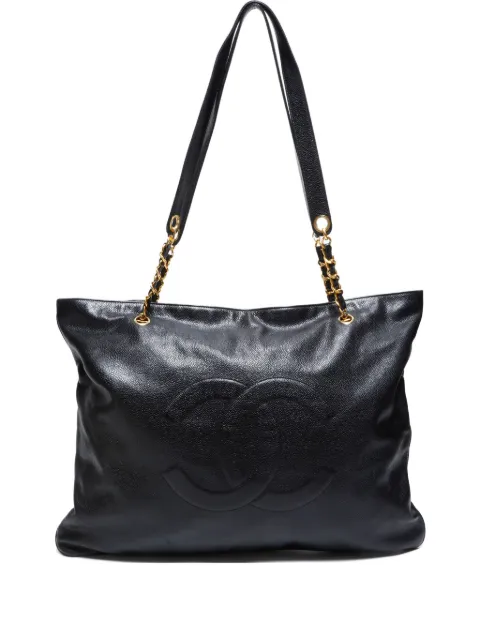 CHANEL Pre-Owned 1994-1999 CC Mark Totebag