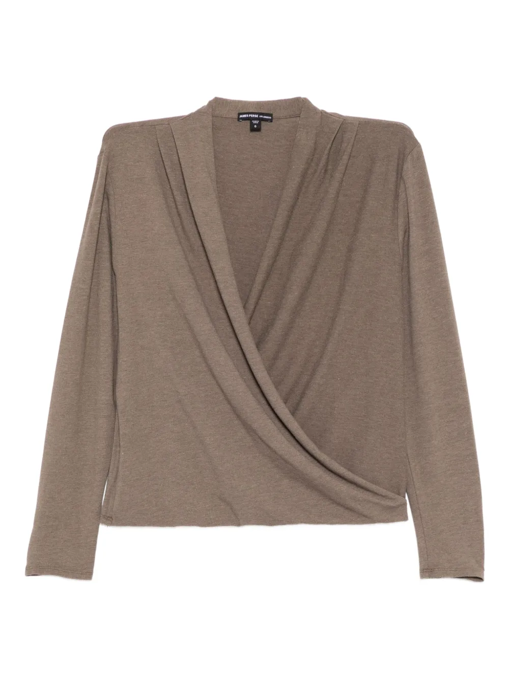 James Perse Melange top | Brown | Image 1