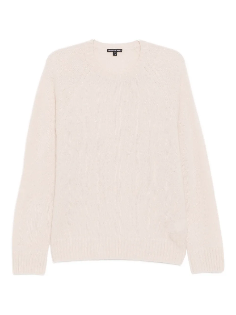 James Perse Textured Cashmere Jumper In Pink
