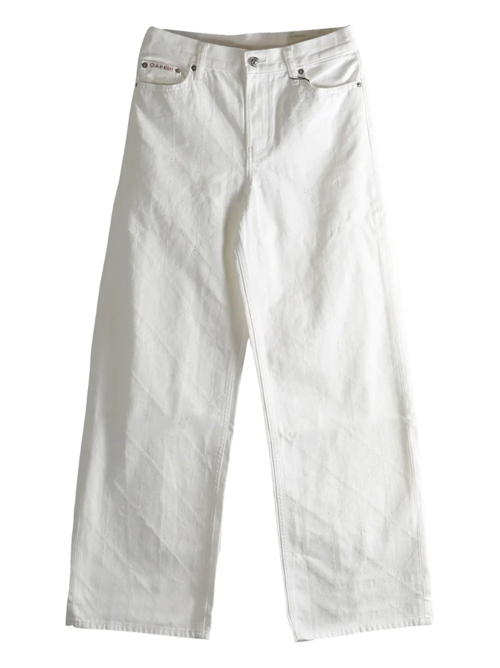 Calvin Klein wide-leg jeans | White | Image 1
