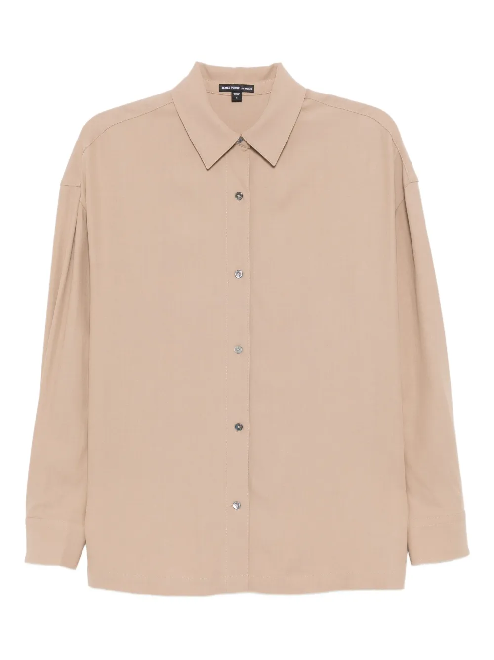 James Perse Button-up Blouse In Animal Print