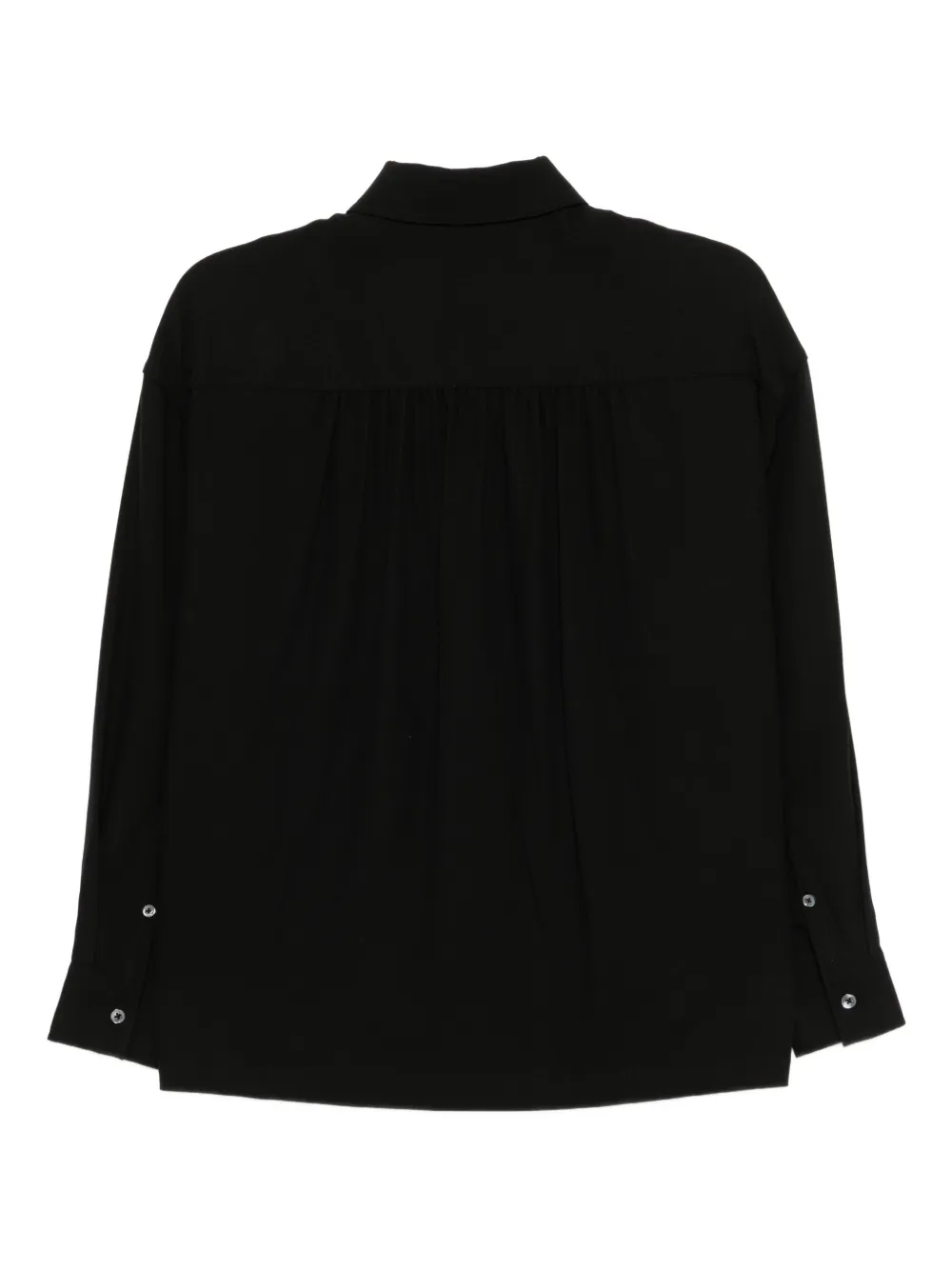 James Perse Button-up blouse - Zwart