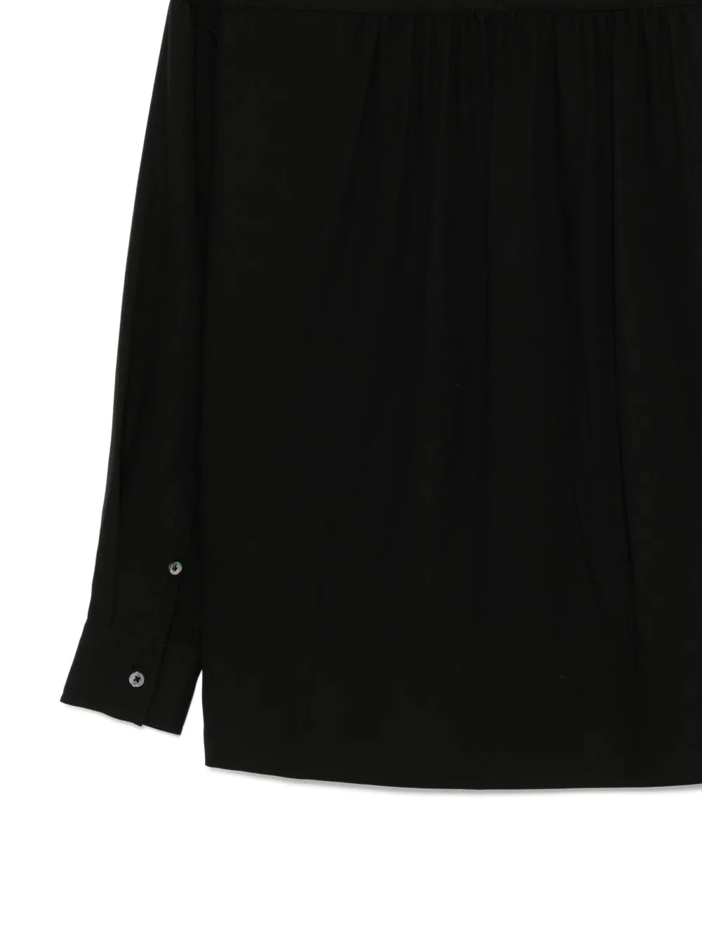 James Perse Button-up Blouse In Black