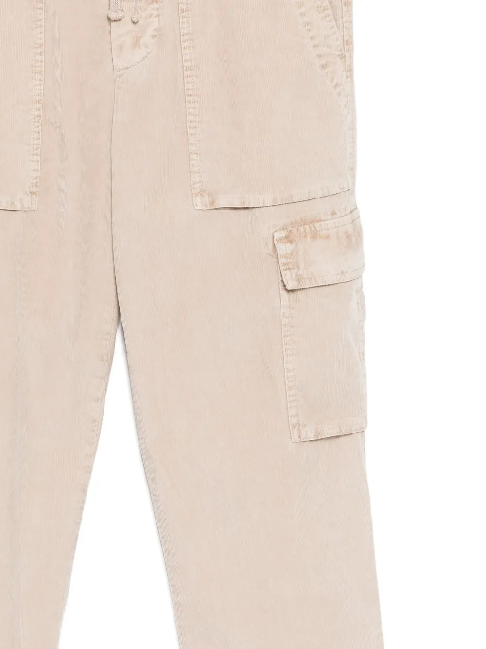 James Perse Cord Utility Cargo Pants In Neutral