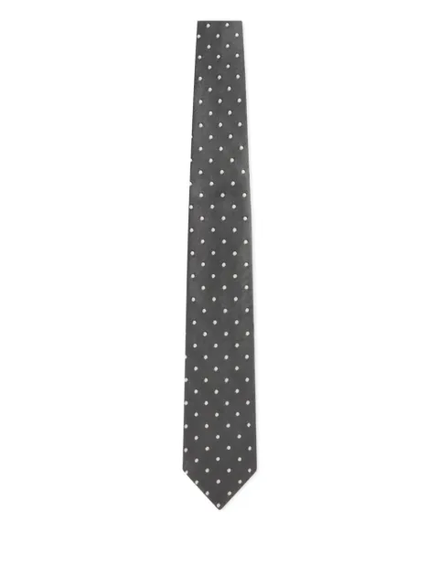 TOM FORD polka-dot silk tie
