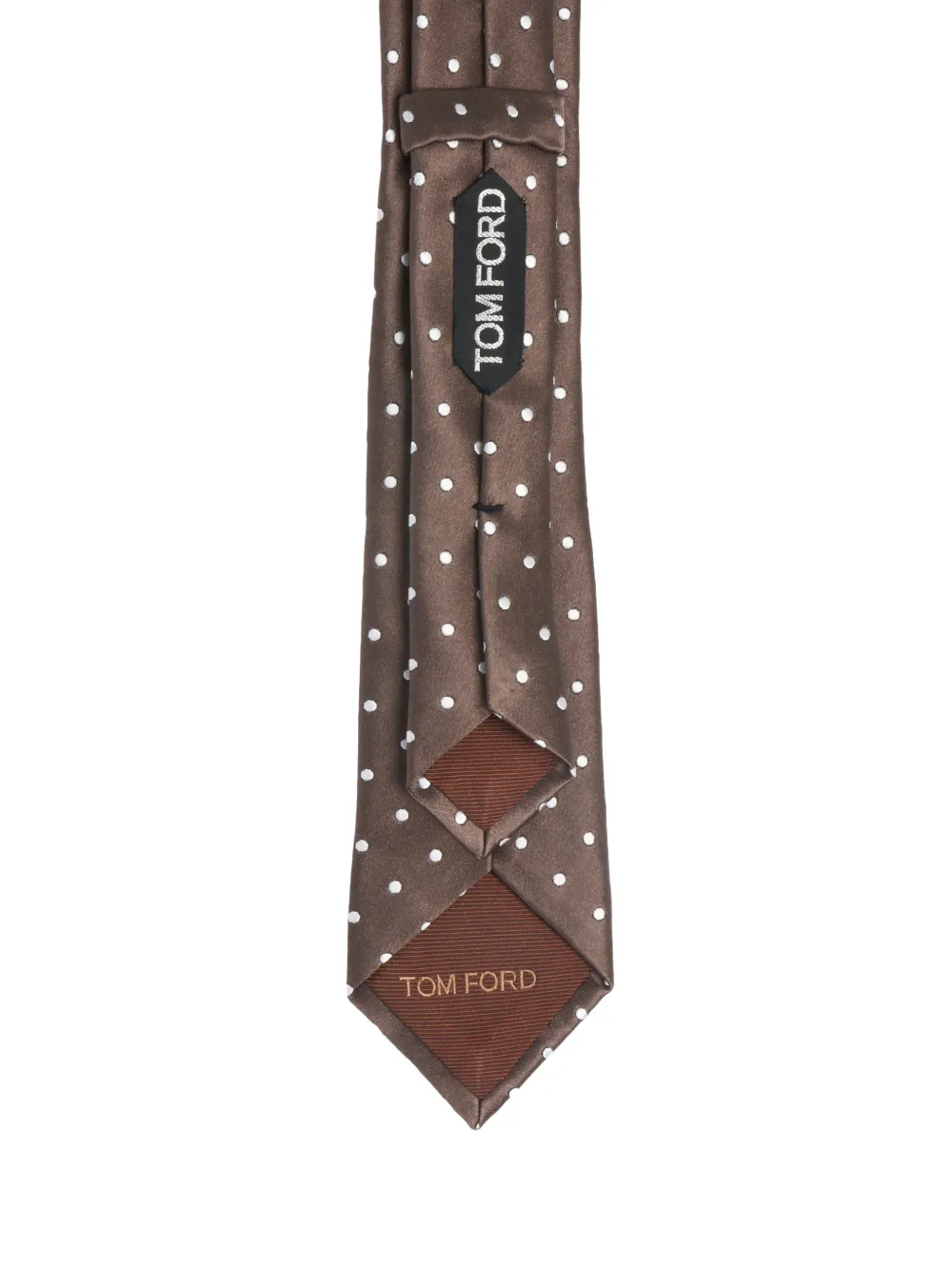 TOM FORD polka dot tie - Bruin