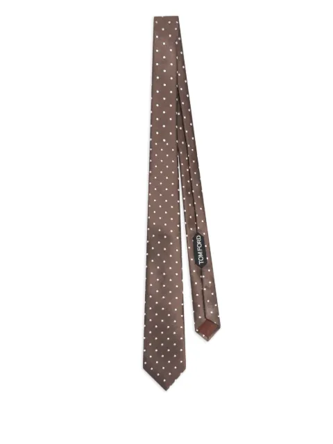 TOM FORD polka dot tie