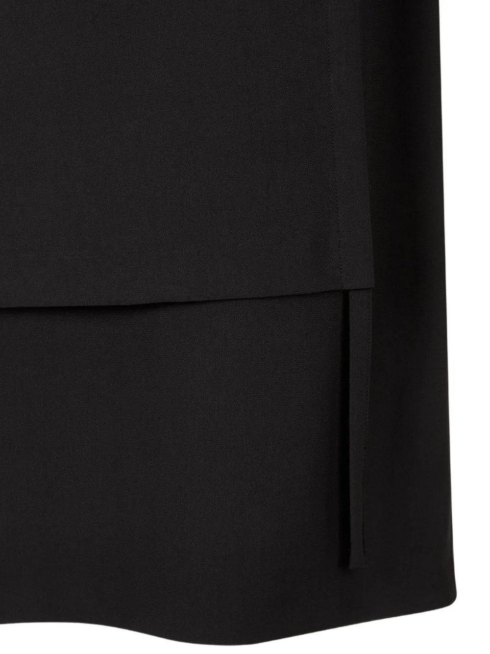 STUDIO TOMBOY wrap long skirt - Zwart