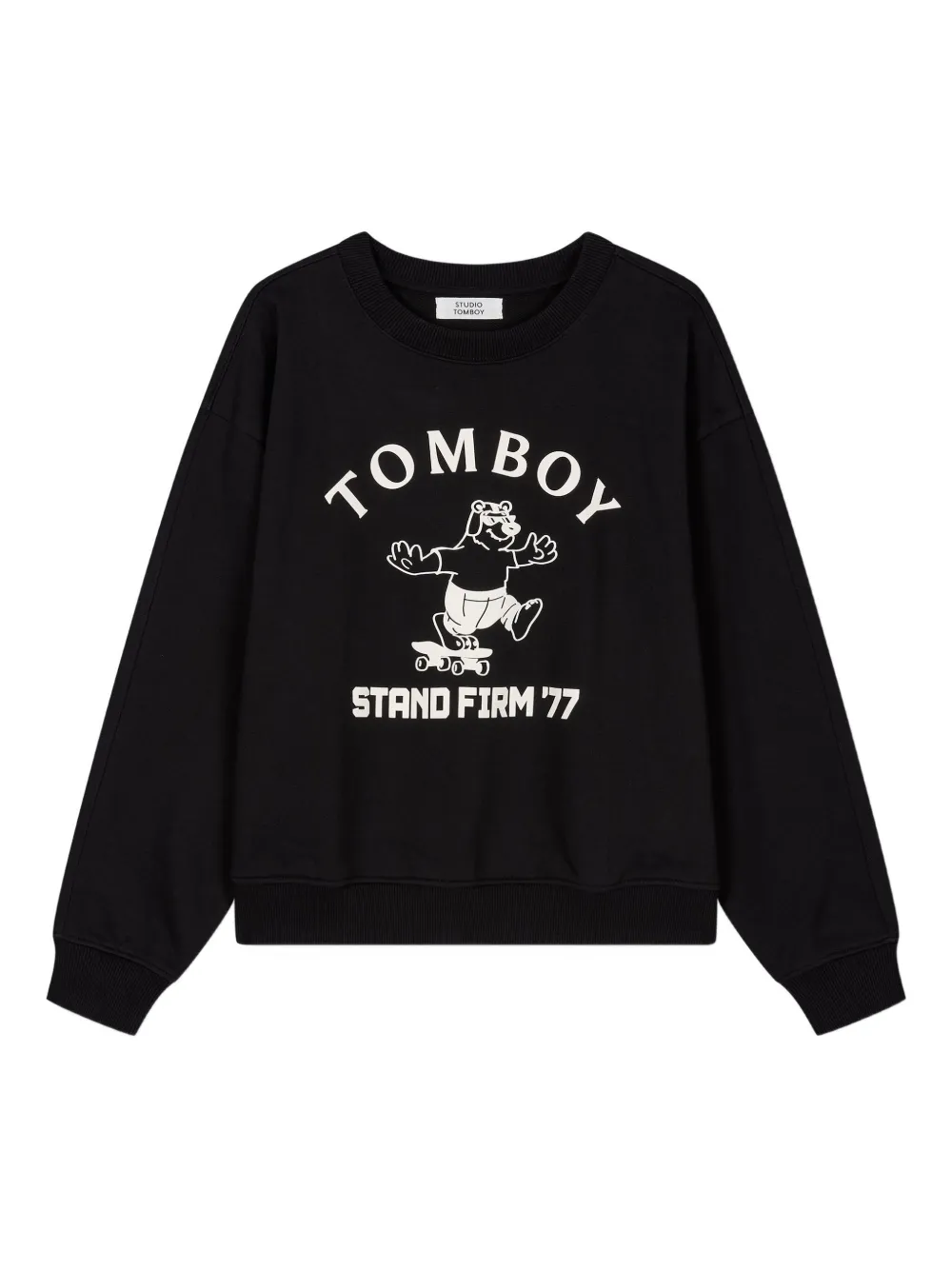 TOMBOY crew neck sweatshirt · OS