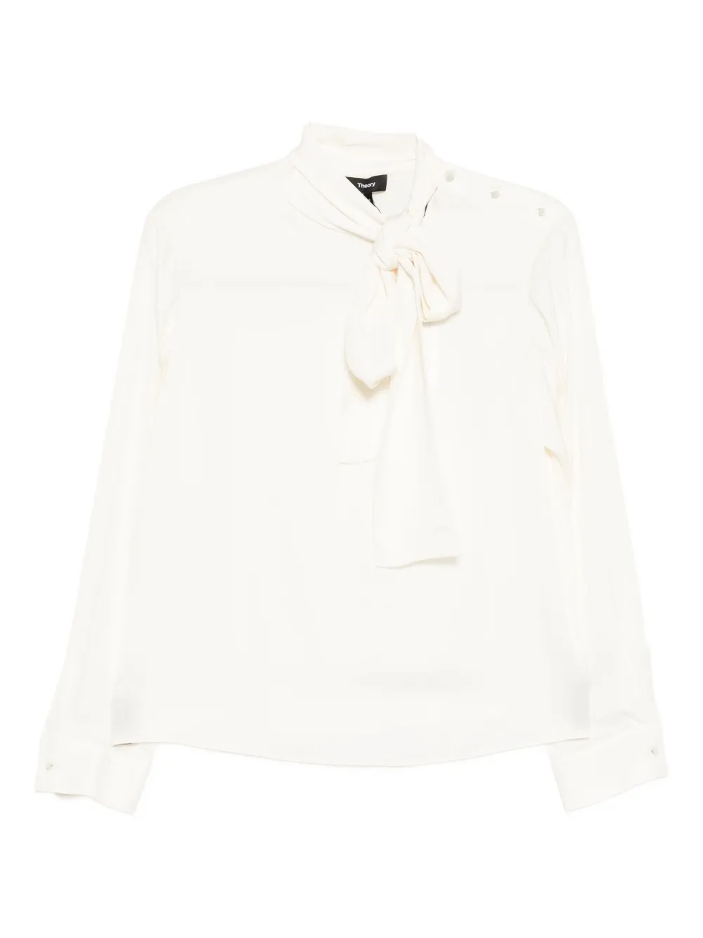 Theory silk blouse | Neutrals | Image 1