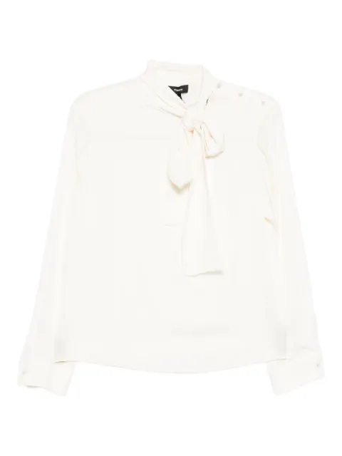 Theory silk blouse