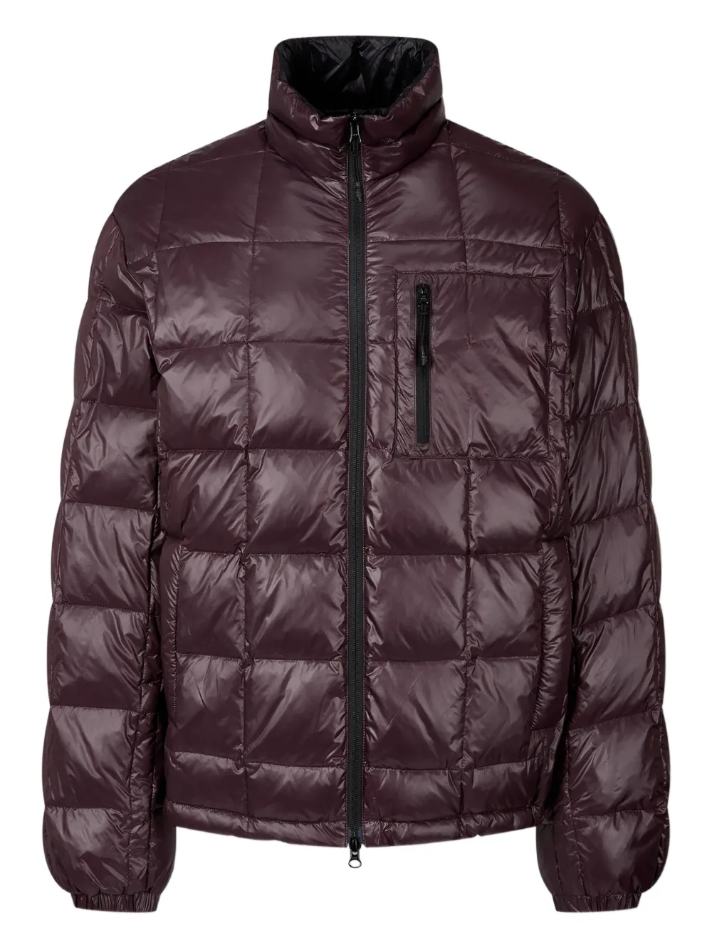 STUDIO TOMBOY square-pattern padded jacket | Brown | Image 1